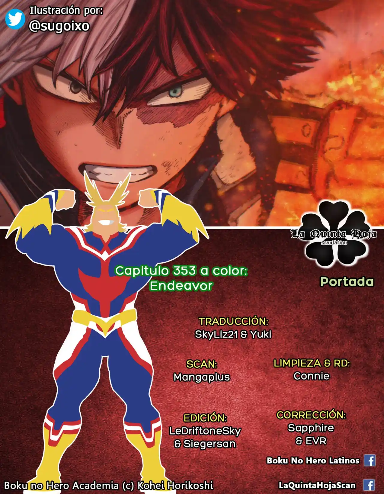 Boku No Hero Academia - Capítulo 353.50 - Página 1 - LectorTMOo