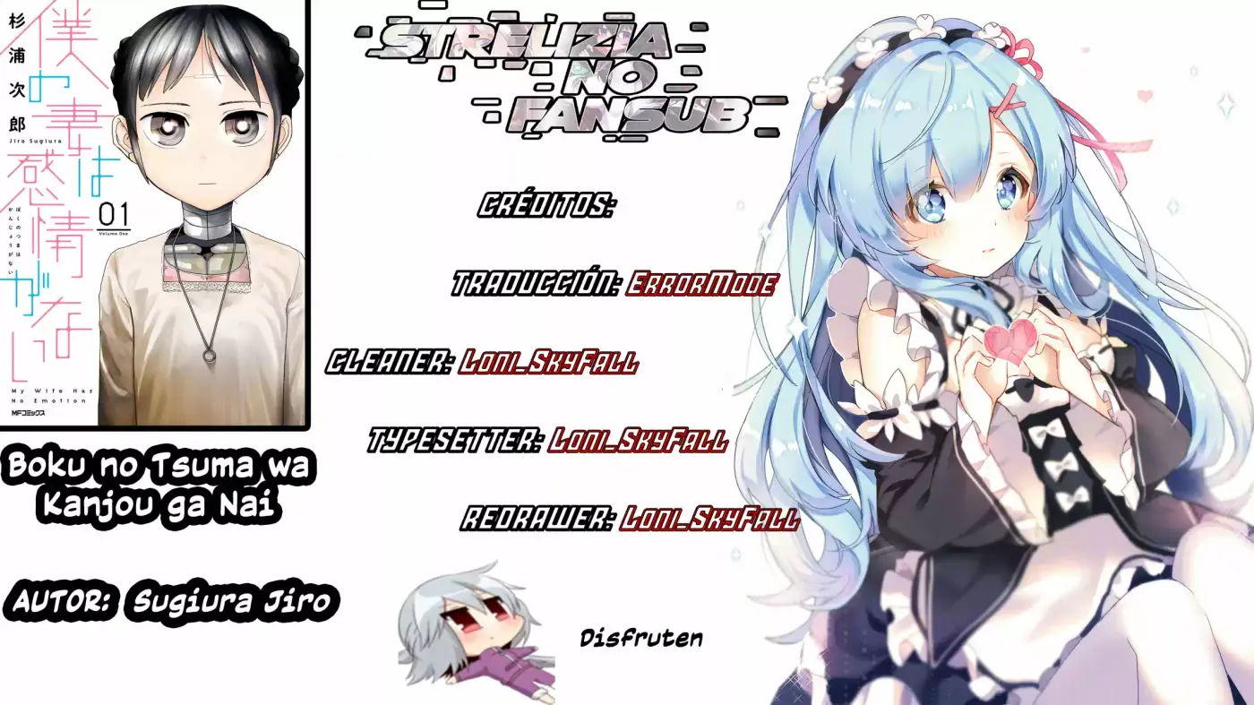 Boku No Tsuma Wa Kanjou Ga Nai - Capítulo 1 - Página 2 - LectorTMOo