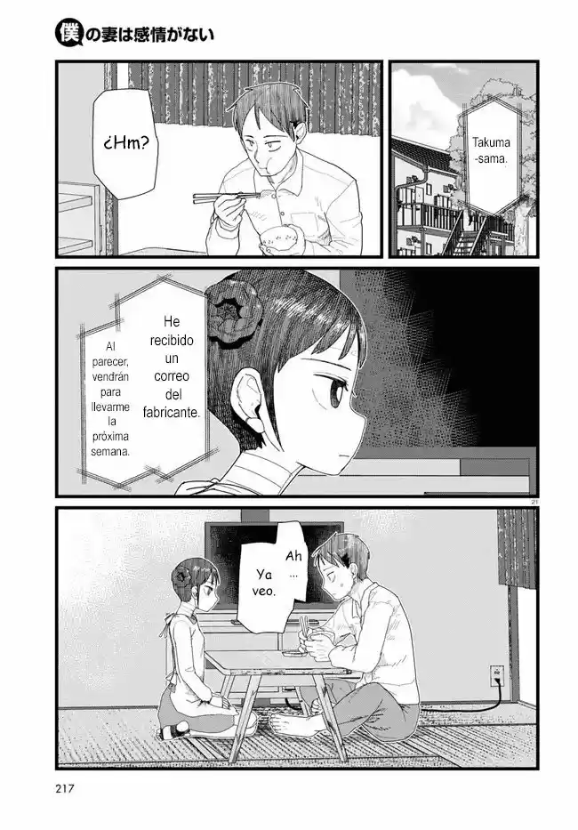 Boku No Tsuma Wa Kanjou Ga Nai - Capítulo 11 - Página 36 - LectorTMOo