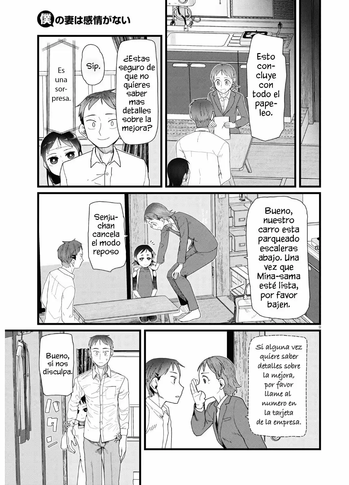 Boku No Tsuma Wa Kanjou Ga Nai - Capítulo 13 - Página 10 - LectorTMOo