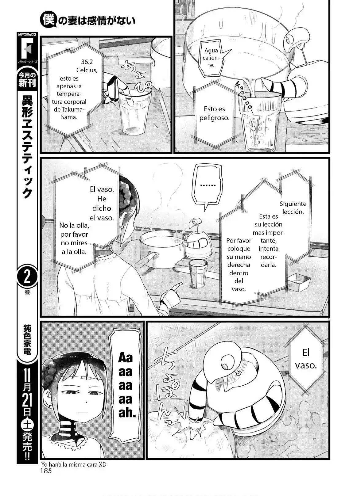 Boku No Tsuma Wa Kanjou Ga Nai - Capítulo 16 - Página 6 - LectorTMOo