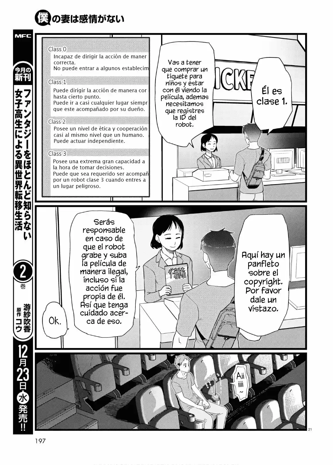 Boku No Tsuma Wa Kanjou Ga Nai - Capítulo 17 - Página 22 - LectorTMOo