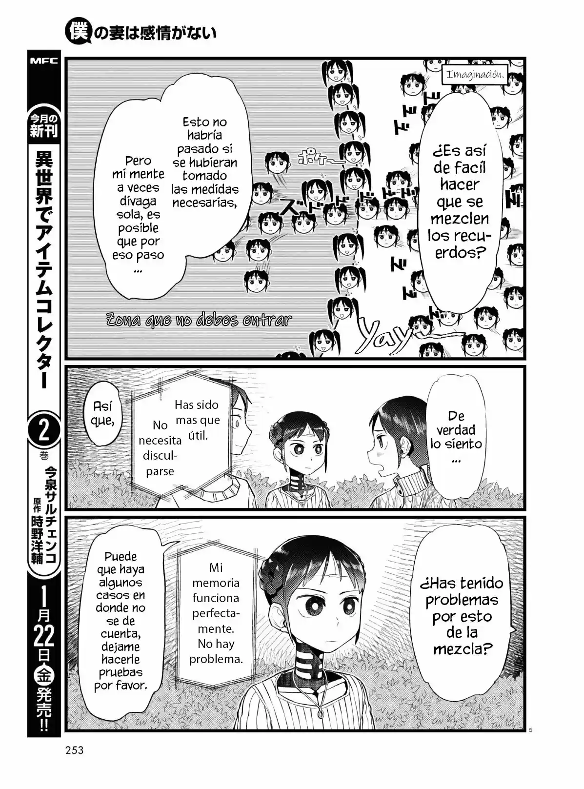 Boku No Tsuma Wa Kanjou Ga Nai - Capítulo 18 - Página 6 - LectorTMOo