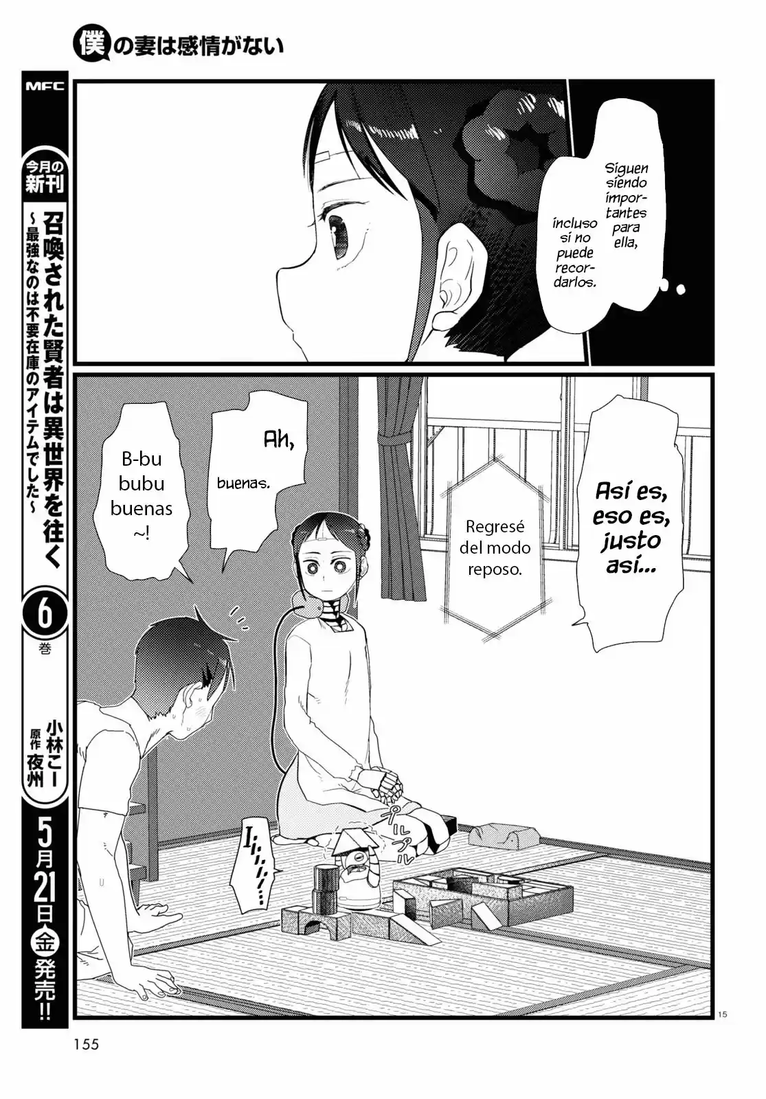 Boku No Tsuma Wa Kanjou Ga Nai - Capítulo 21 - Página 20 - LectorTMOo