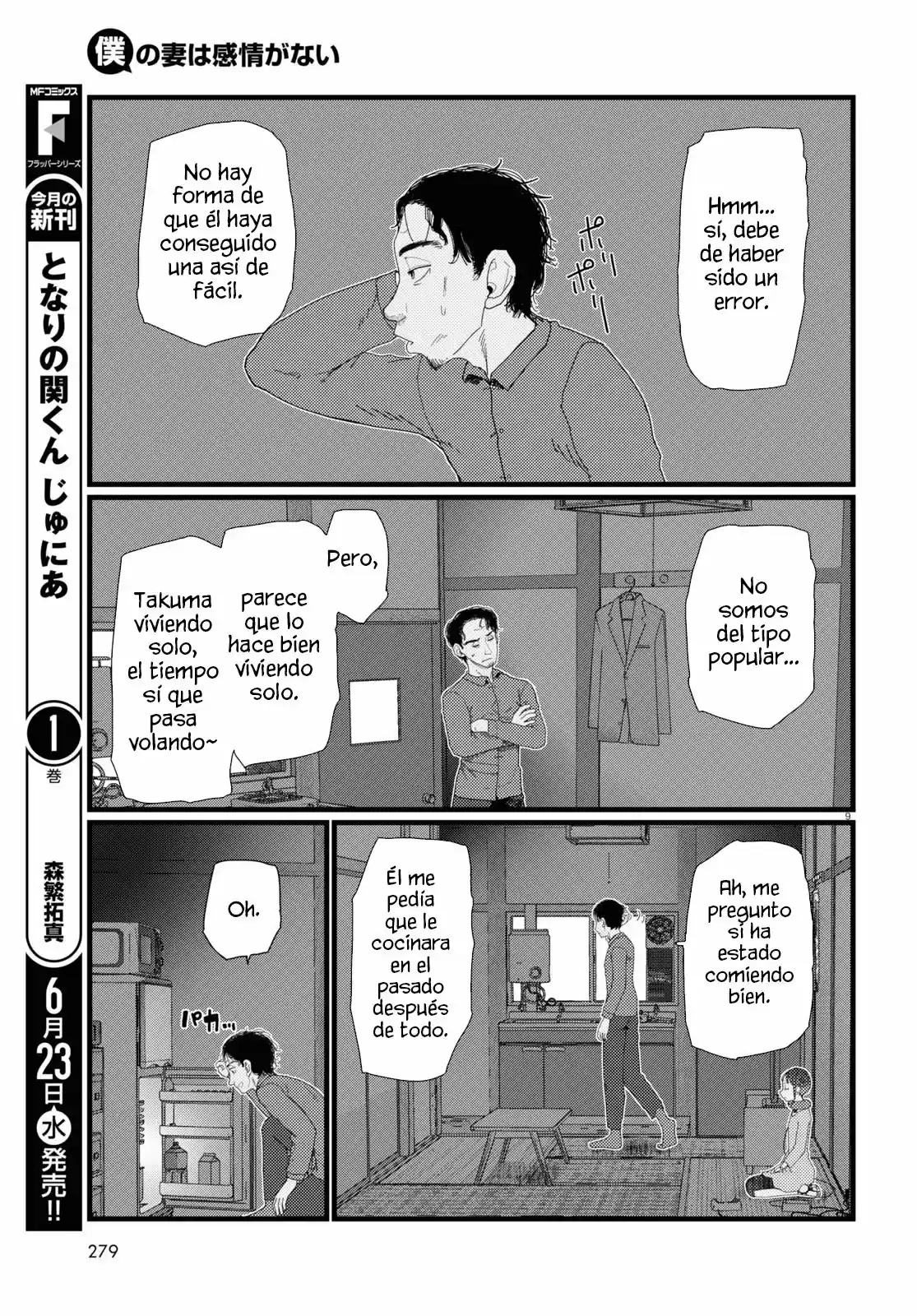 Boku No Tsuma Wa Kanjou Ga Nai - Capítulo 22 - Página 10 - LectorTMOo