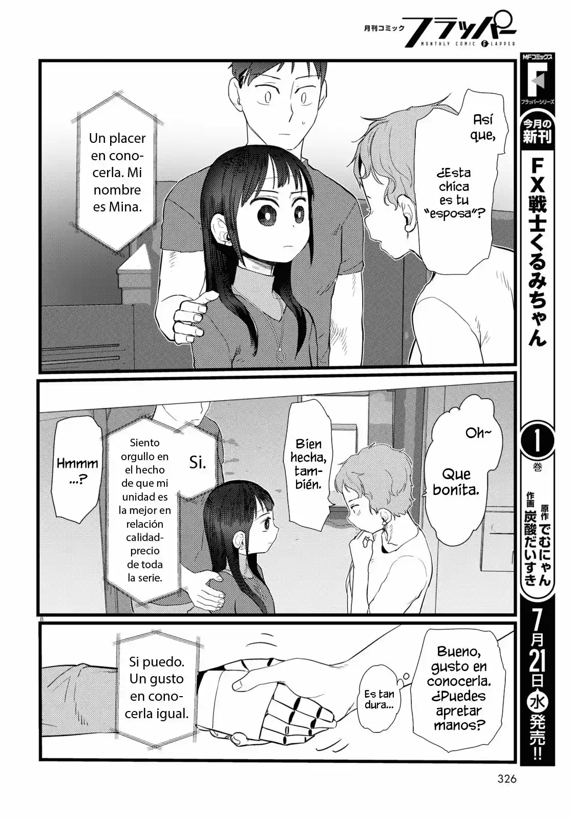 Boku No Tsuma Wa Kanjou Ga Nai - Capítulo 23 - Página 8 - LectorTMOo