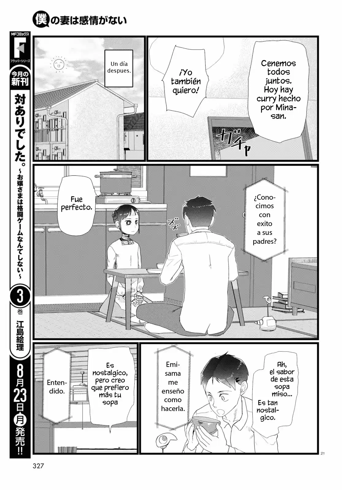 Boku No Tsuma Wa Kanjou Ga Nai - Capítulo 24 - Página 21 - LectorTMOo