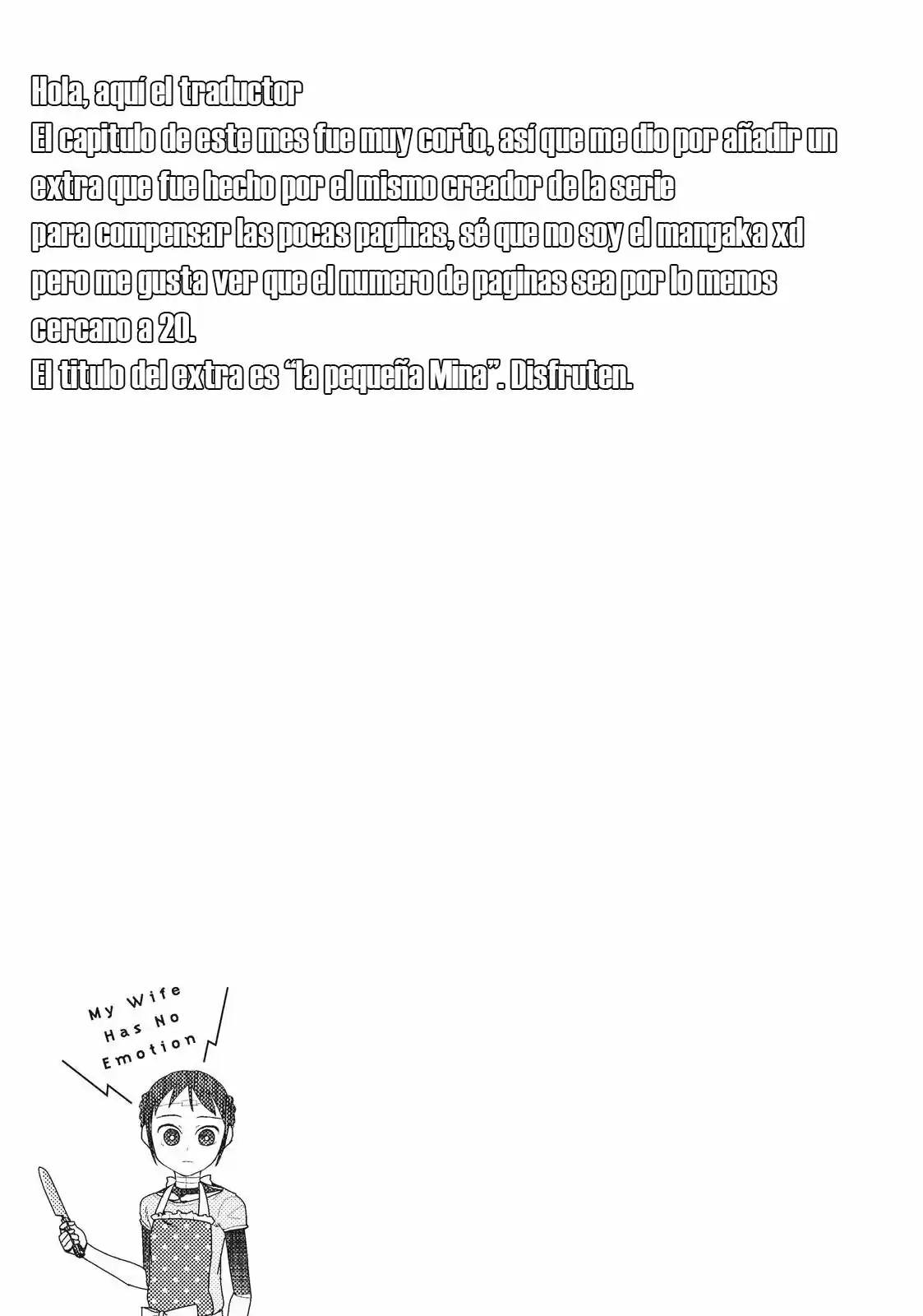 Boku No Tsuma Wa Kanjou Ga Nai - Capítulo 29 - Página 14 - LectorTMOo