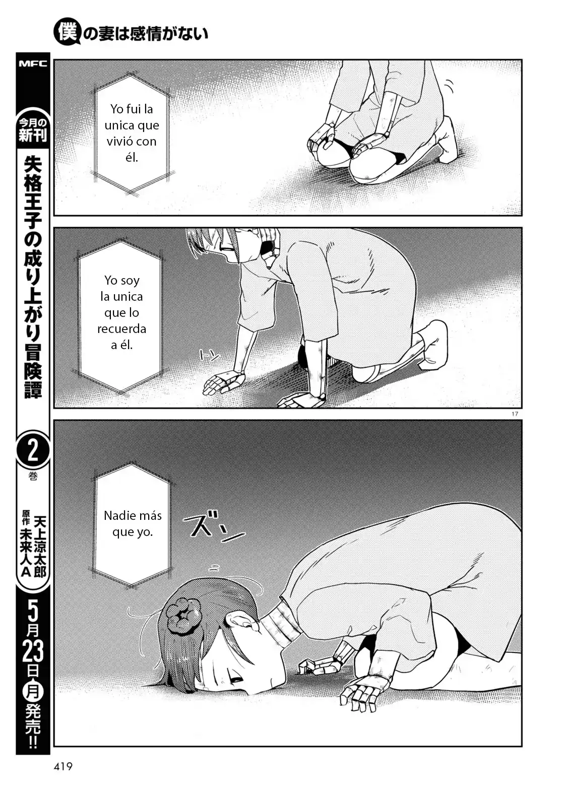 Boku No Tsuma Wa Kanjou Ga Nai - Capítulo 33 - Página 18 - LectorTMOo