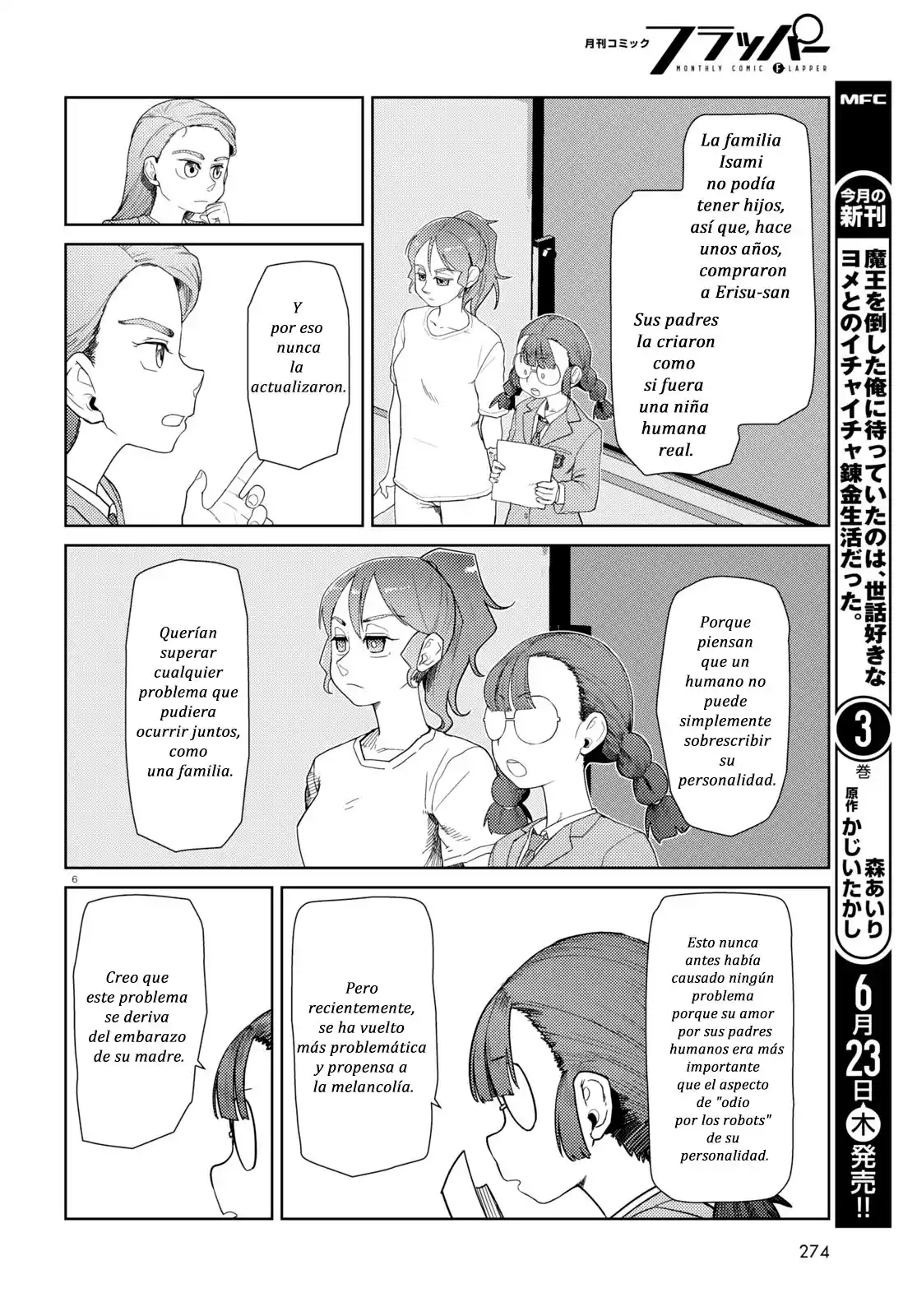 Boku No Tsuma Wa Kanjou Ga Nai - Capítulo 34 - Página 6 - LectorTMOo