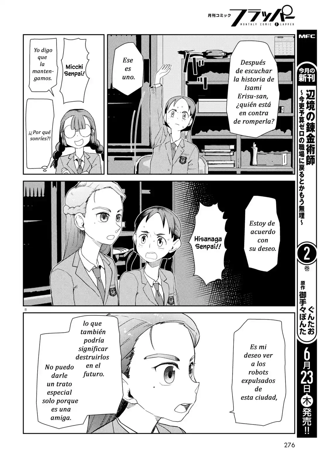 Boku No Tsuma Wa Kanjou Ga Nai - Capítulo 34 - Página 8 - LectorTMOo