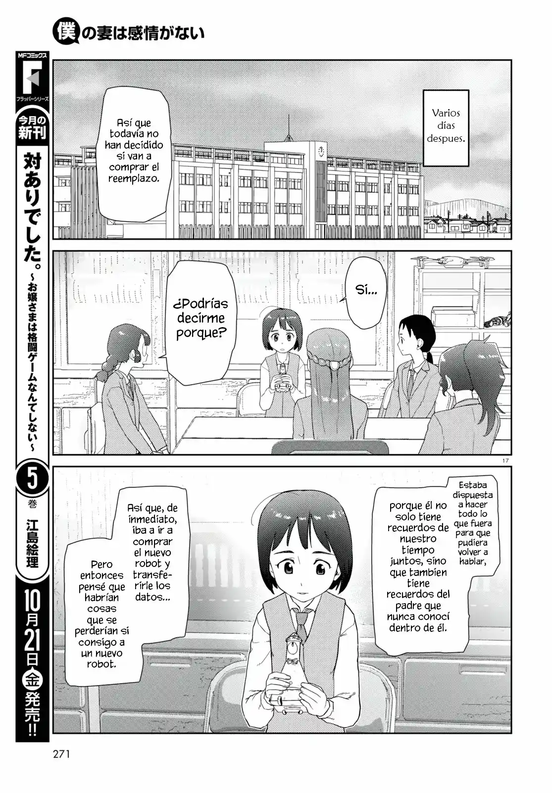 Boku No Tsuma Wa Kanjou Ga Nai - Capítulo 37 - Página 18 - LectorTMOo