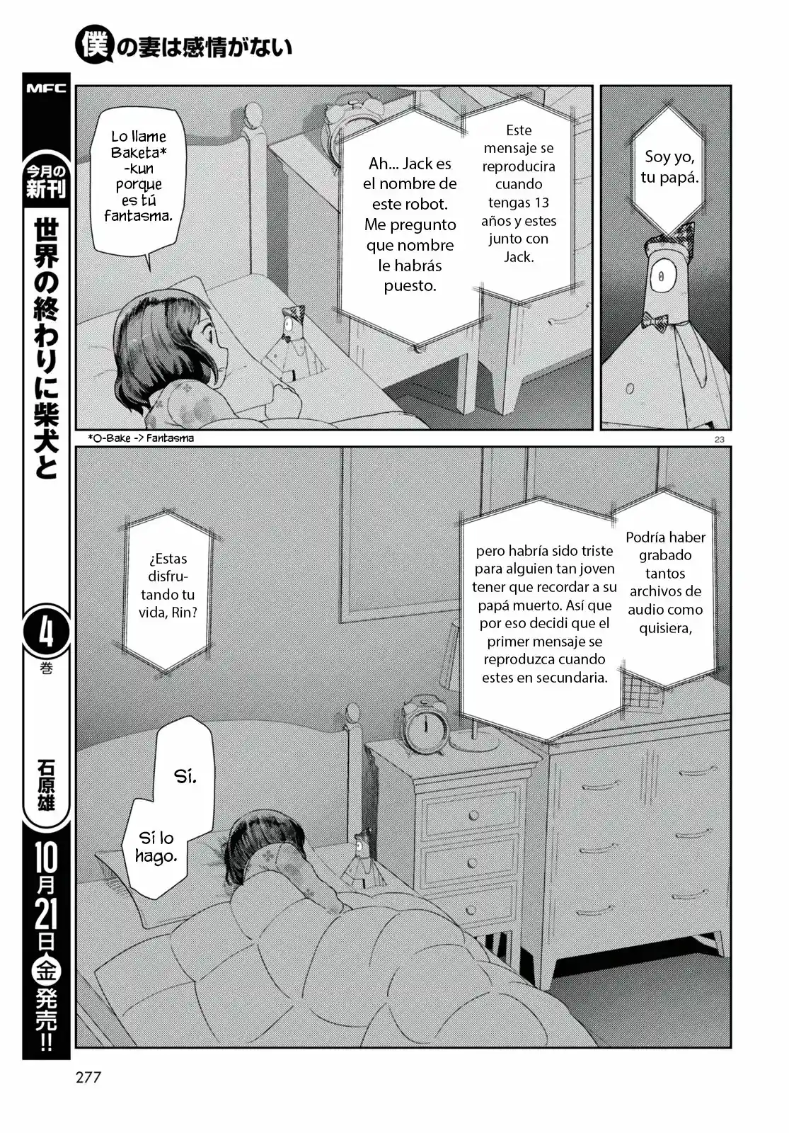 Boku No Tsuma Wa Kanjou Ga Nai - Capítulo 37 - Página 24 - LectorTMOo
