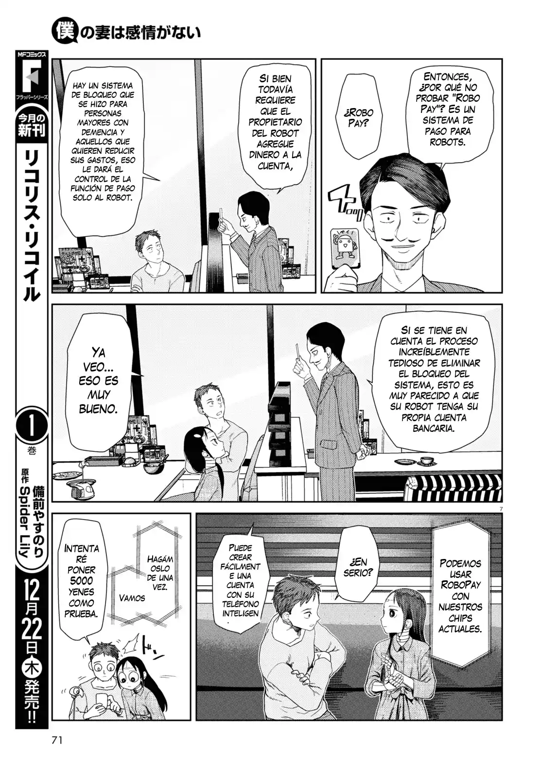 Boku No Tsuma Wa Kanjou Ga Nai - Capítulo 38 - Página 8 - LectorTMOo