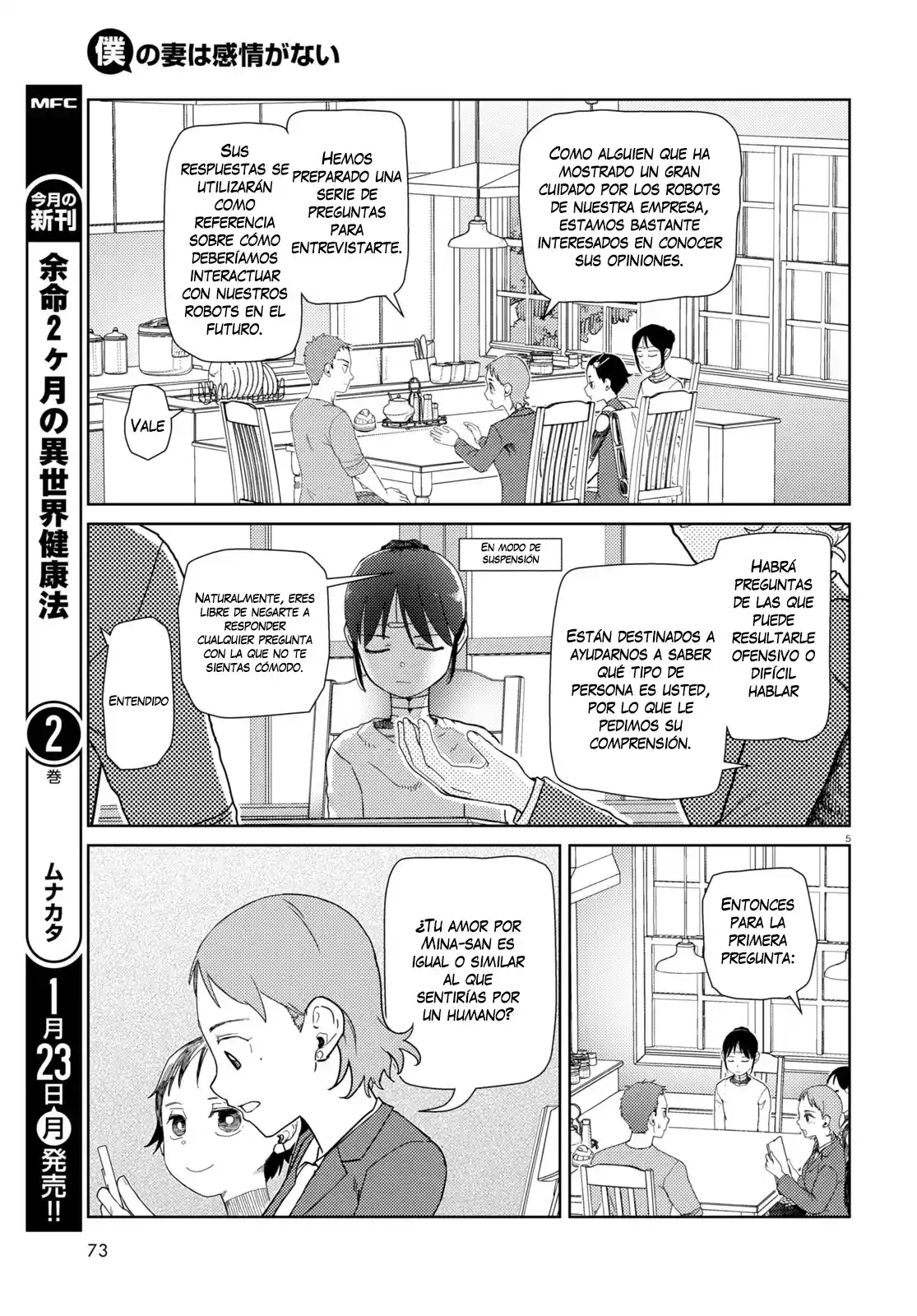 Boku No Tsuma Wa Kanjou Ga Nai - Capítulo 39 - Página 6 - LectorTMOo