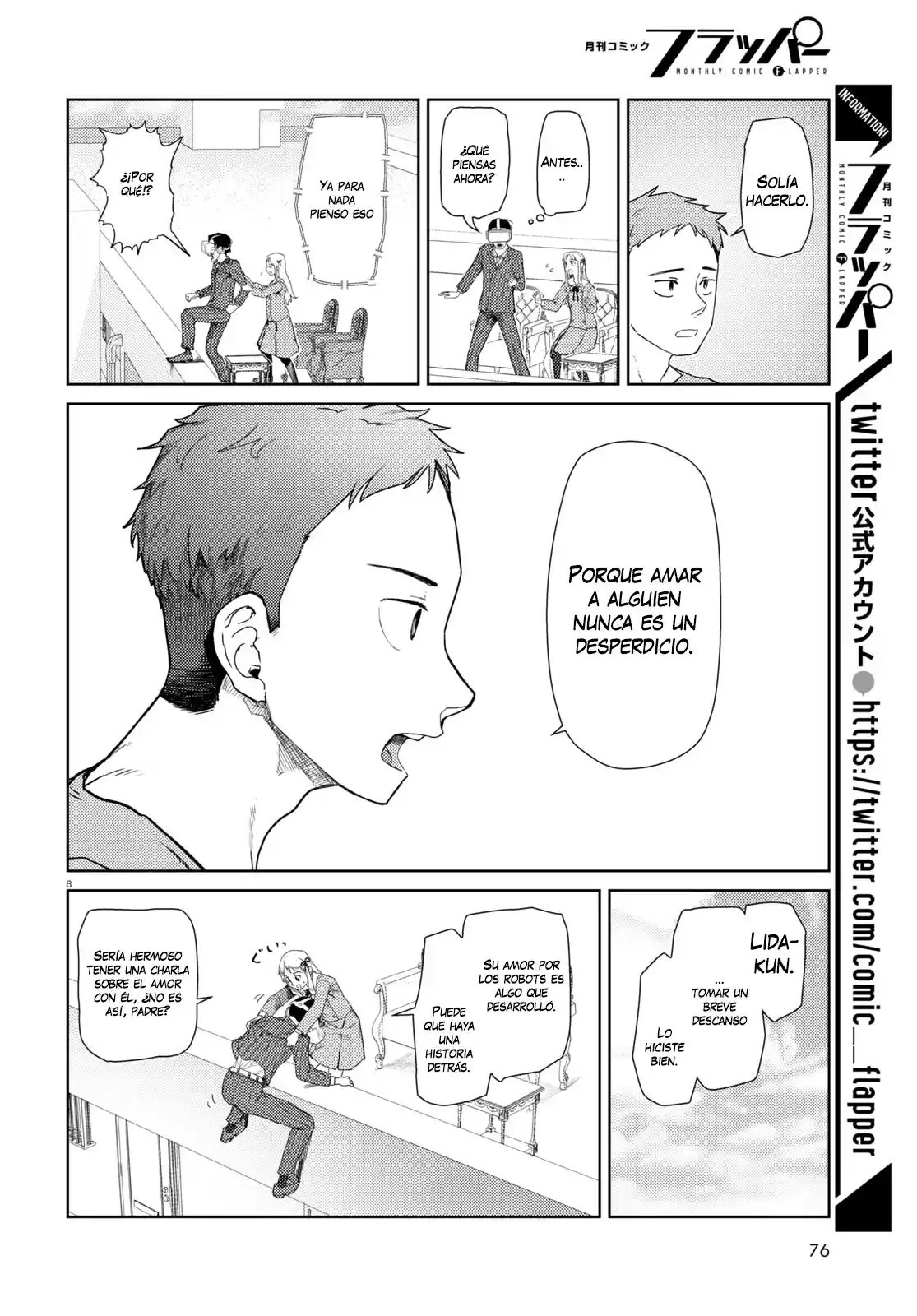 Boku No Tsuma Wa Kanjou Ga Nai - Capítulo 39 - Página 8 - LectorTMOo