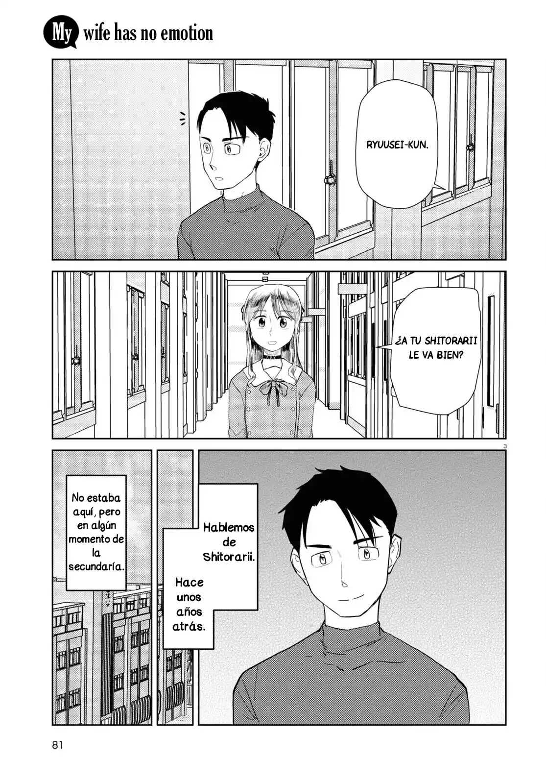 Boku No Tsuma Wa Kanjou Ga Nai - Capítulo 42 - Página 4 - LectorTMOo