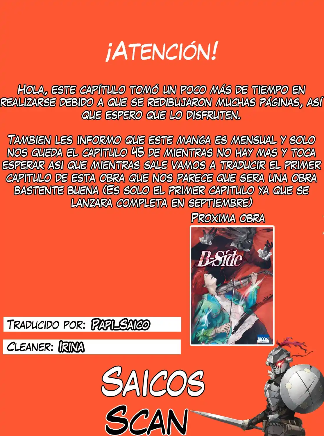 Boku No Tsuma Wa Kanjou Ga Nai - Capítulo 44 - Página 1 - LectorTMOo