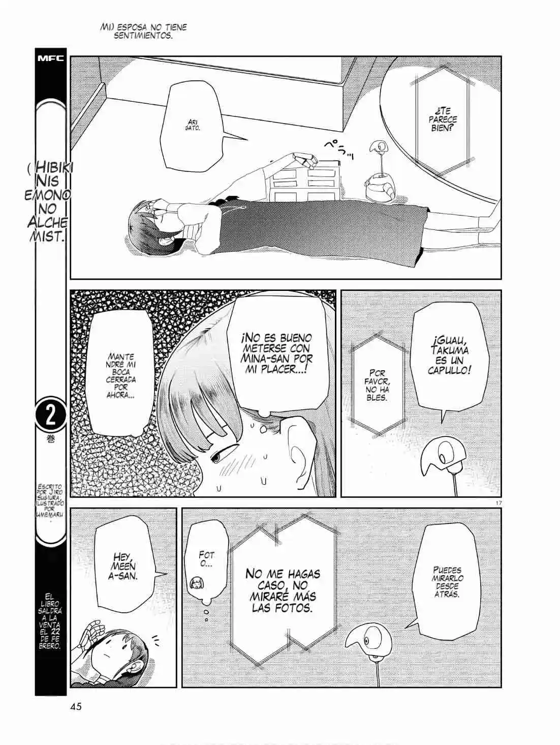 Boku No Tsuma Wa Kanjou Ga Nai - Capítulo 50 - Página 19 - LectorTMOo