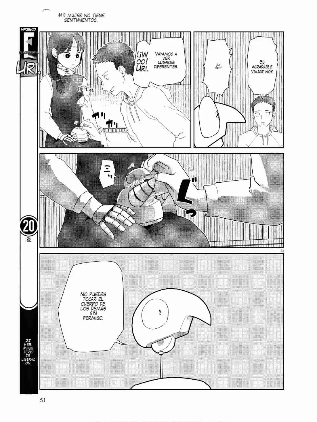 Boku No Tsuma Wa Kanjou Ga Nai - Capítulo 50 - Página 25 - LectorTMOo
