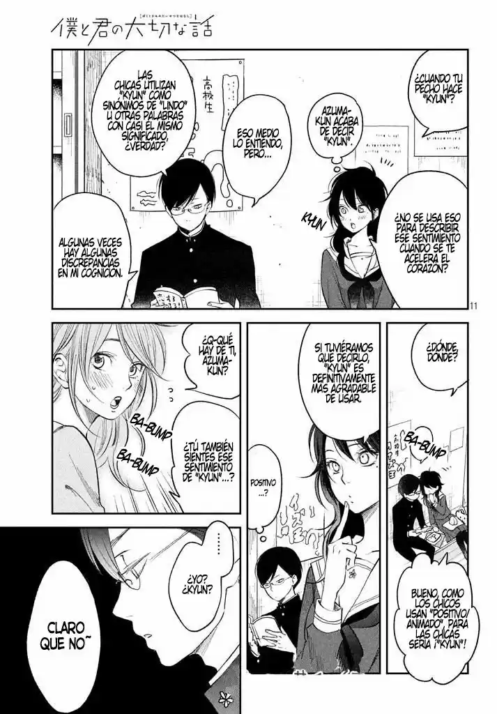 Boku To Kimi No Taisetsu Na Hanashi - Capítulo 12 - Página 11 - LectorTMOo