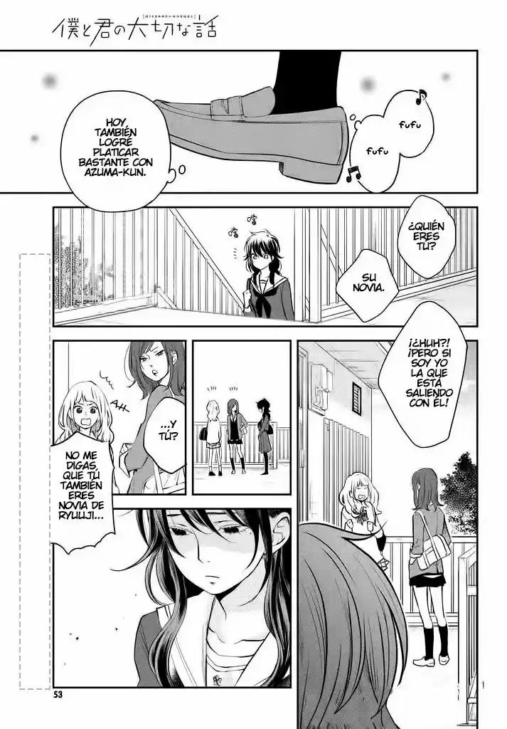 Boku To Kimi No Taisetsu Na Hanashi - Capítulo 13 - Página 3 - LectorTMOo