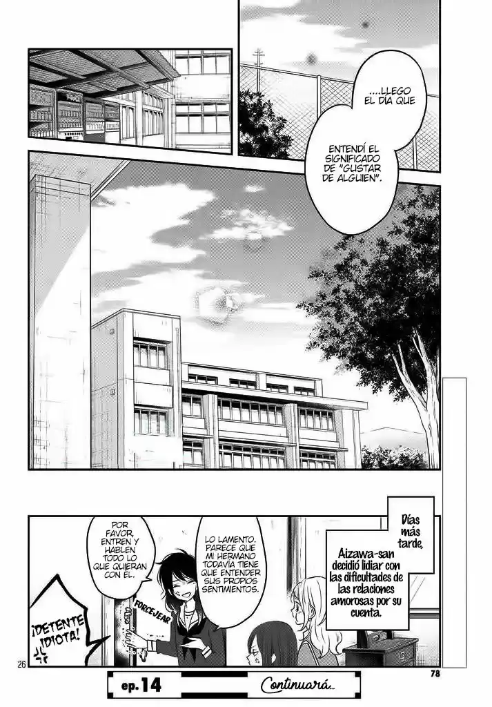 Boku To Kimi No Taisetsu Na Hanashi - Capítulo 13 - Página 28 - LectorTMOo