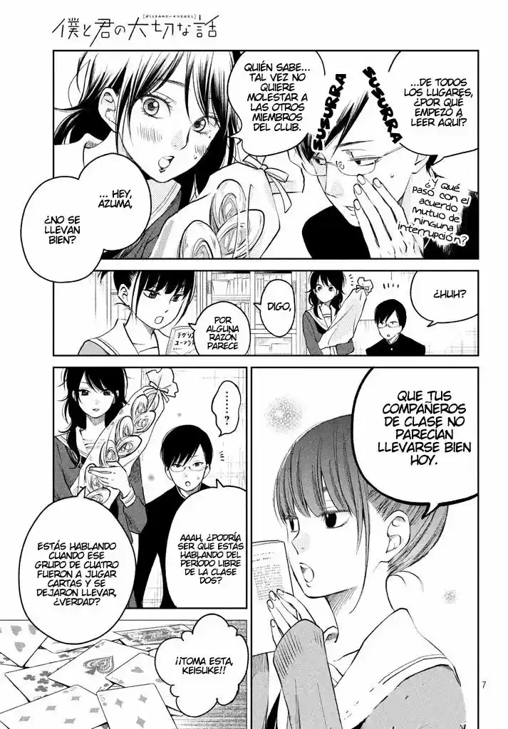 Boku To Kimi No Taisetsu Na Hanashi - Capítulo 14 - Página 9 - LectorTMOo