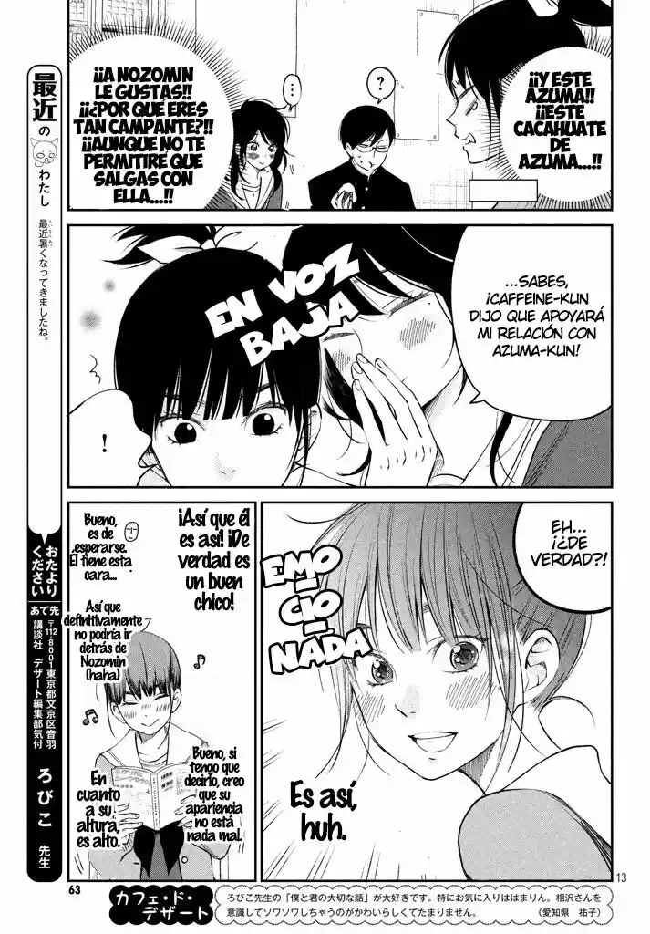 Boku To Kimi No Taisetsu Na Hanashi - Capítulo 14 - Página 15 - LectorTMOo