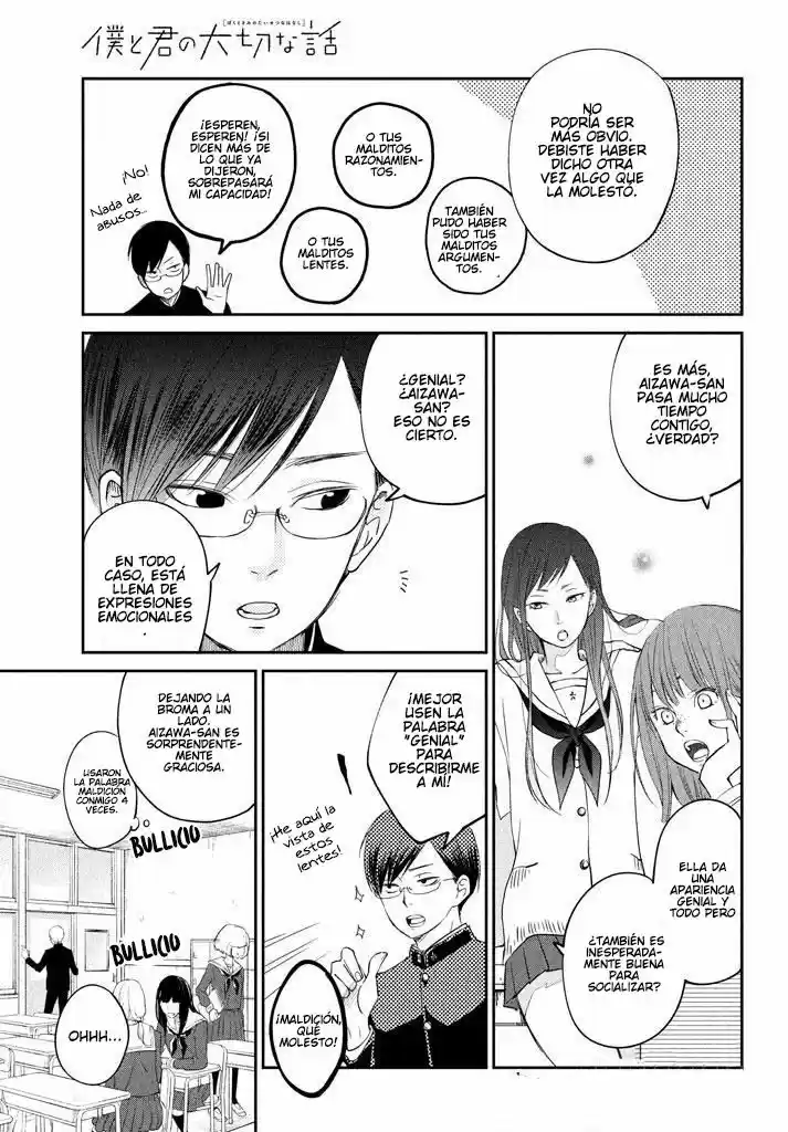 Boku To Kimi No Taisetsu Na Hanashi - Capítulo 15 - Página 11 - LectorTMOo