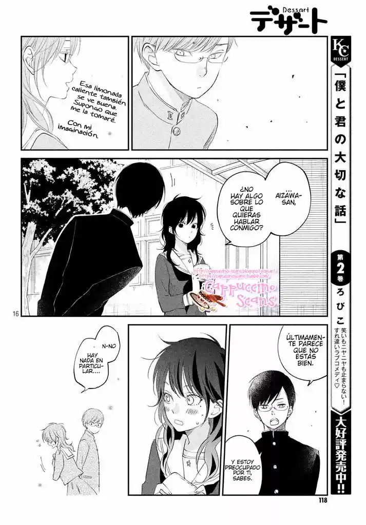 Boku To Kimi No Taisetsu Na Hanashi - Capítulo 15 - Página 18 - LectorTMOo