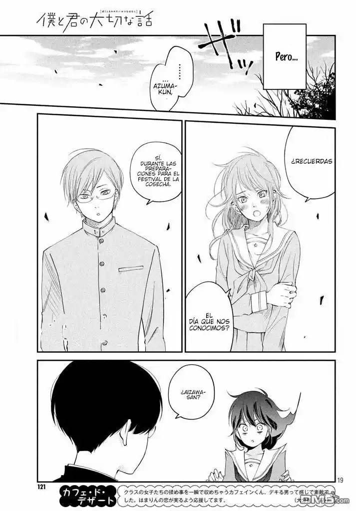 Boku To Kimi No Taisetsu Na Hanashi - Capítulo 15 - Página 21 - LectorTMOo