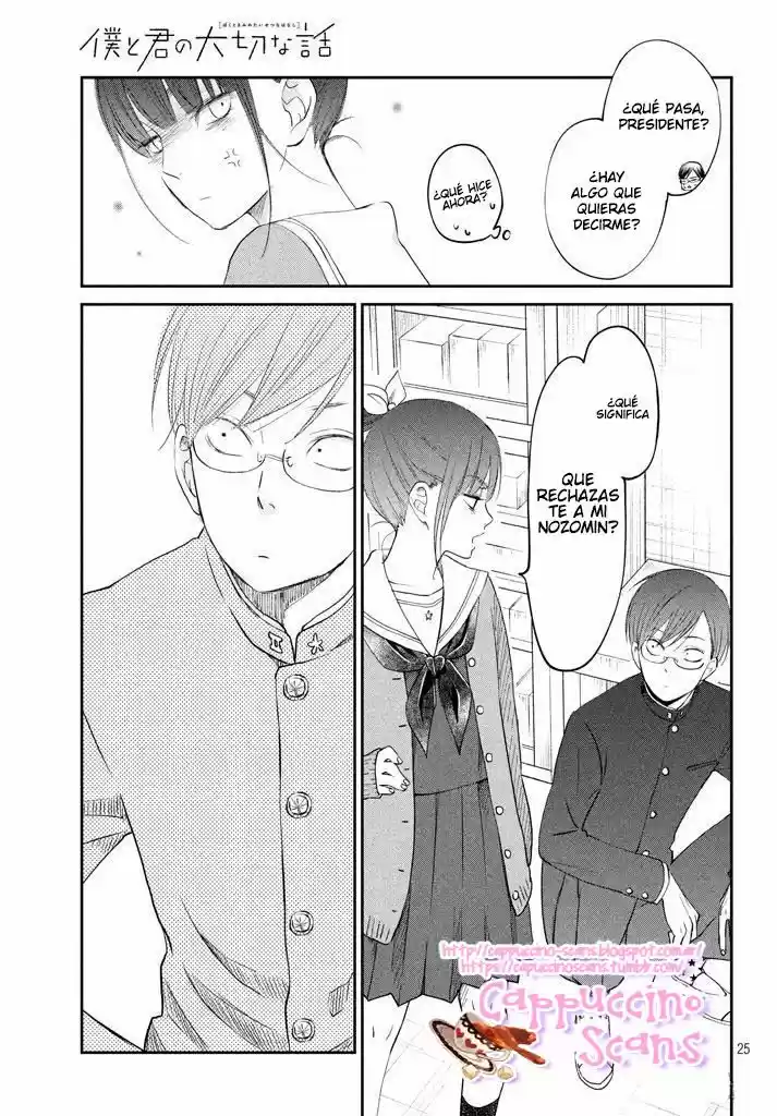 Boku To Kimi No Taisetsu Na Hanashi - Capítulo 15 - Página 27 - LectorTMOo