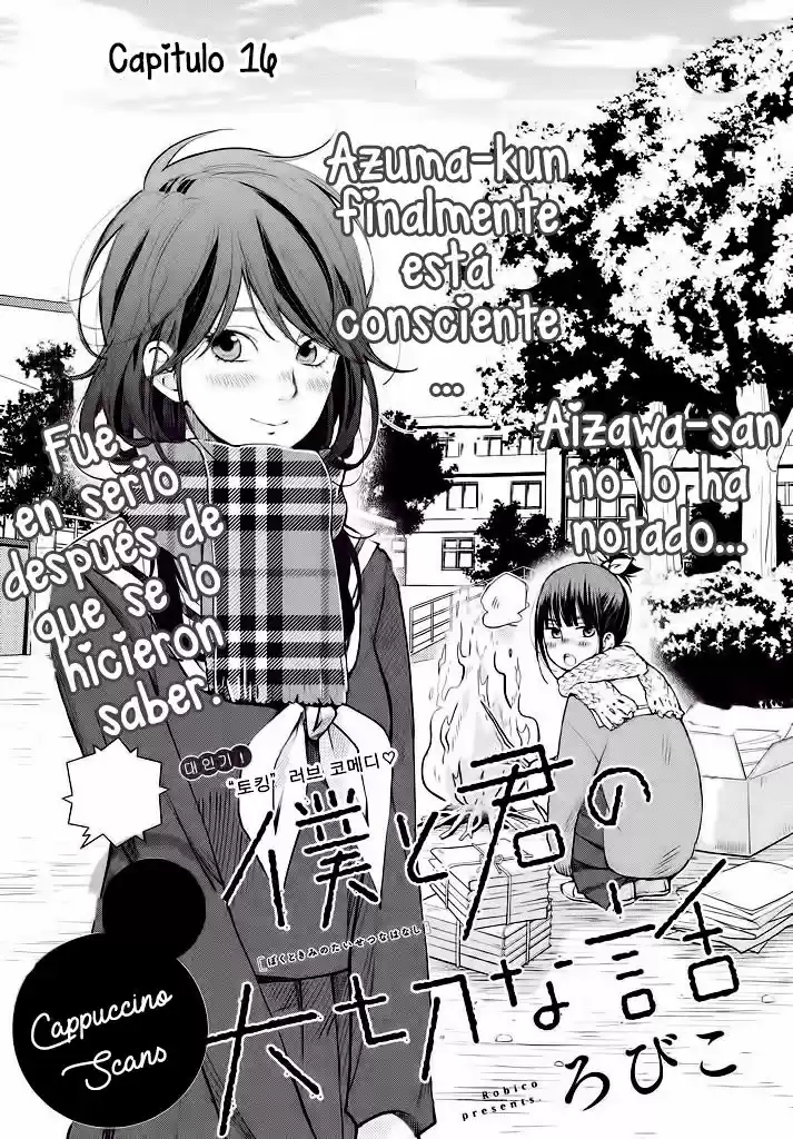 Boku To Kimi No Taisetsu Na Hanashi - Capítulo 16 - Página 2 - LectorTMOo