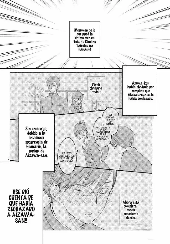 Boku To Kimi No Taisetsu Na Hanashi - Capítulo 16 - Página 3 - LectorTMOo