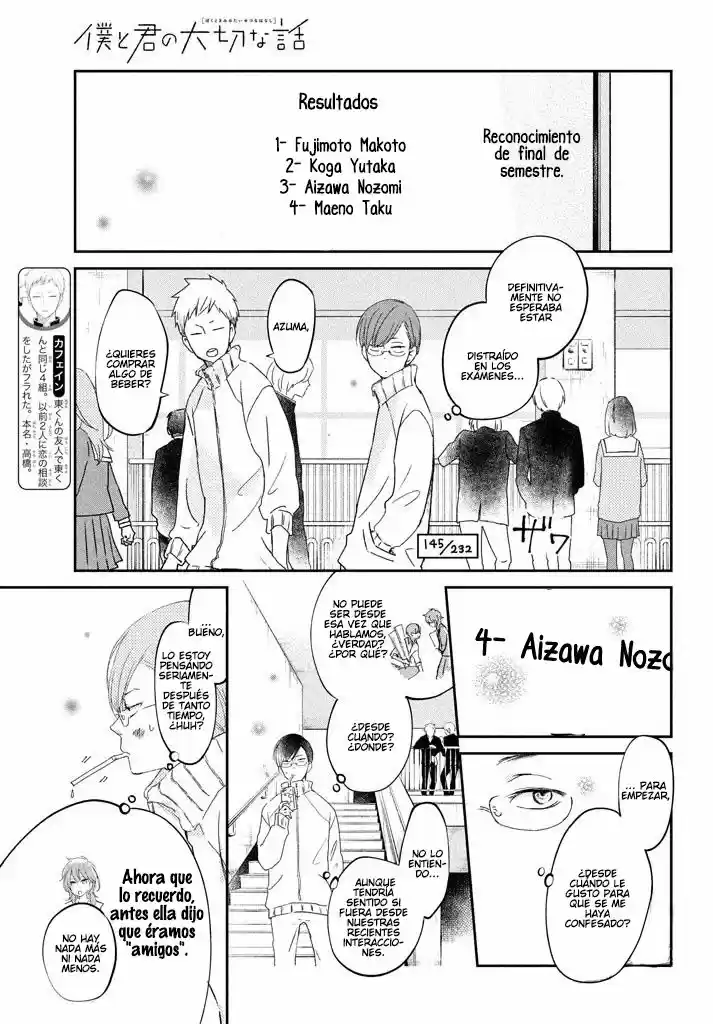 Boku To Kimi No Taisetsu Na Hanashi - Capítulo 16 - Página 14 - LectorTMOo