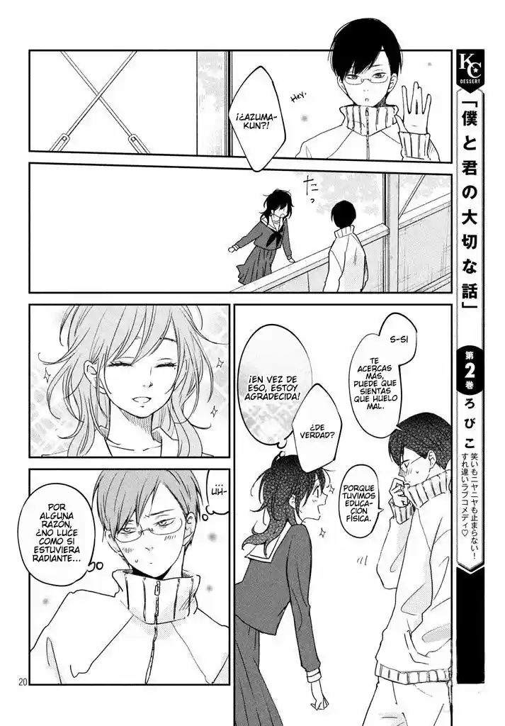 Boku To Kimi No Taisetsu Na Hanashi - Capítulo 16 - Página 21 - LectorTMOo
