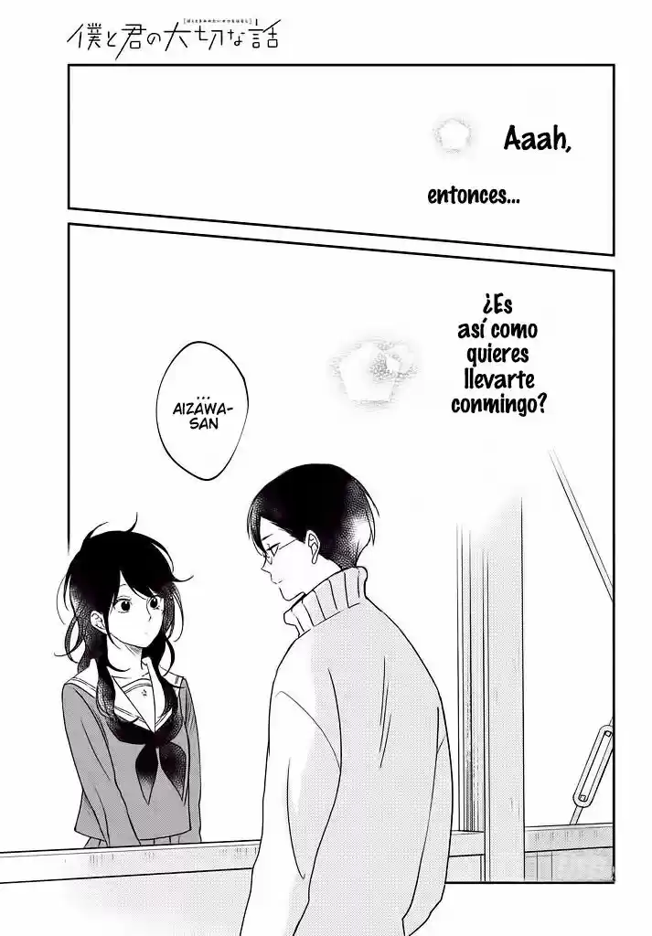 Boku To Kimi No Taisetsu Na Hanashi - Capítulo 16 - Página 24 - LectorTMOo