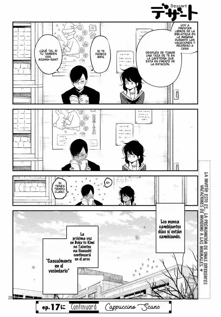 Boku To Kimi No Taisetsu Na Hanashi - Capítulo 16 - Página 29 - LectorTMOo