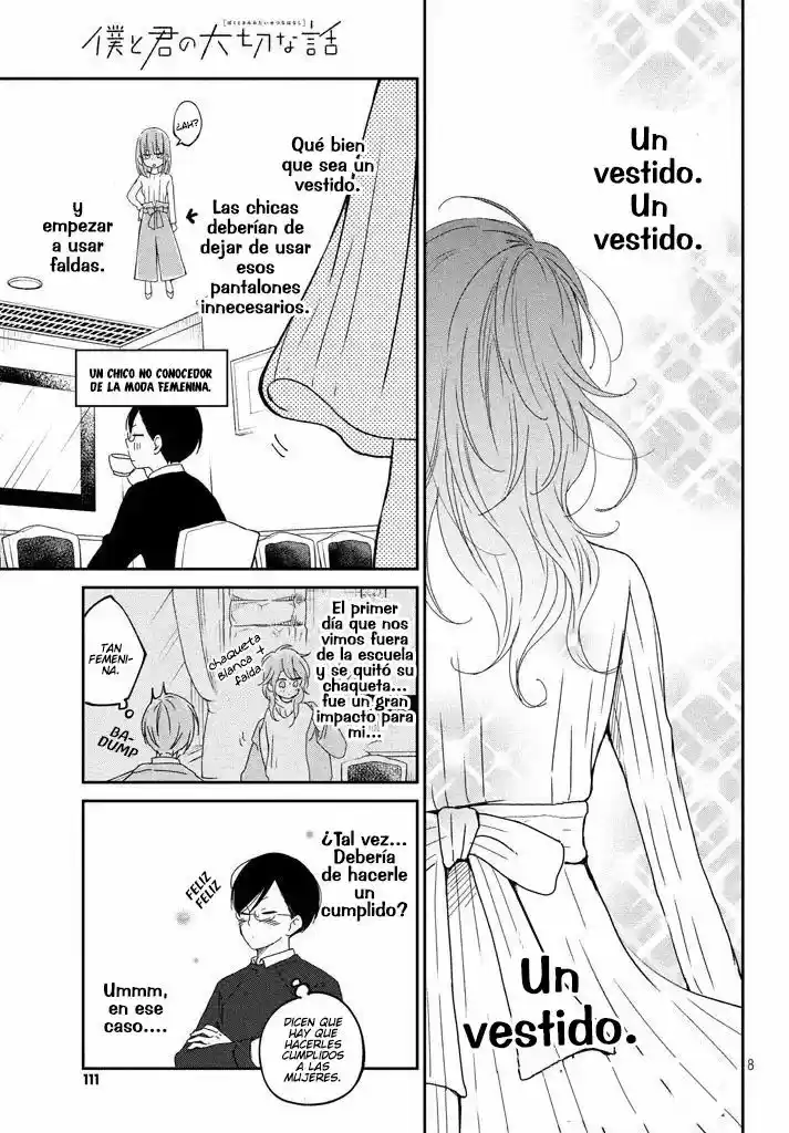 Boku To Kimi No Taisetsu Na Hanashi - Capítulo 17 - Página 9 - LectorTMOo