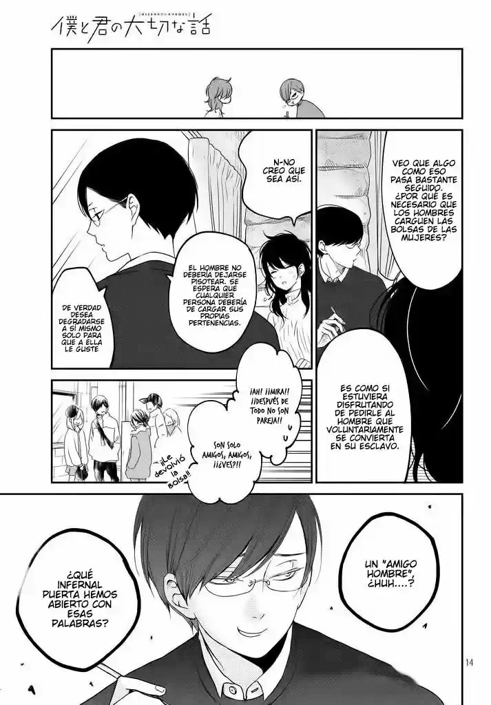 Boku To Kimi No Taisetsu Na Hanashi - Capítulo 17 - Página 15 - LectorTMOo
