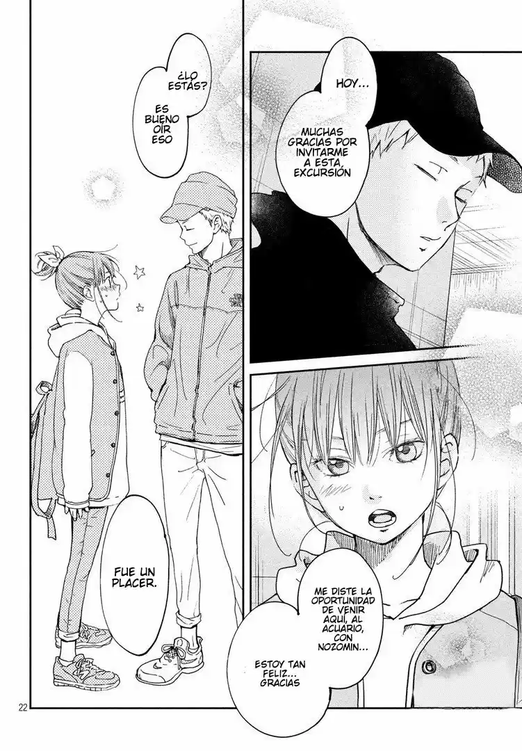 Boku To Kimi No Taisetsu Na Hanashi - Capítulo 20 - Página 22 - LectorTMOo