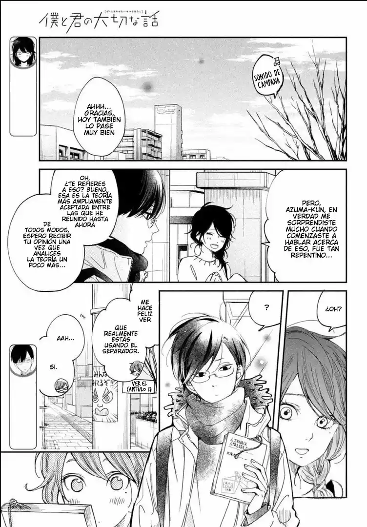 Boku To Kimi No Taisetsu Na Hanashi - Capítulo 21 - Página 5 - LectorTMOo