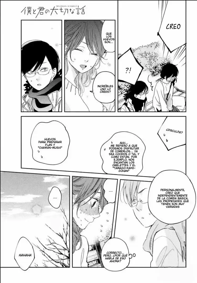 Boku To Kimi No Taisetsu Na Hanashi - Capítulo 21 - Página 17 - LectorTMOo