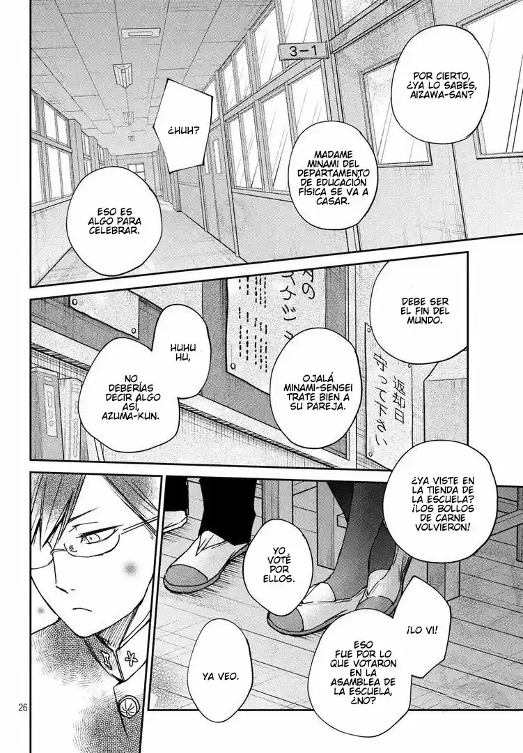 Boku To Kimi No Taisetsu Na Hanashi - Capítulo 24 - Página 28 - LectorTMOo