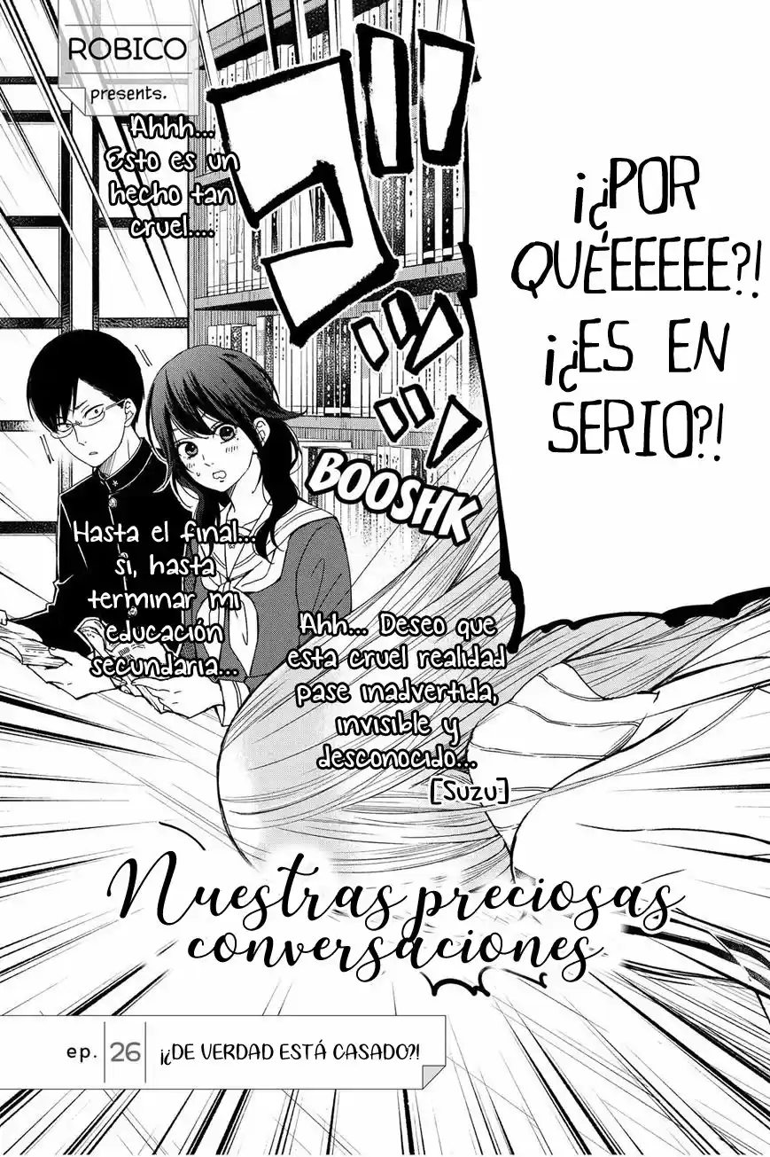 Boku To Kimi No Taisetsu Na Hanashi - Capítulo 26 - Página 6 - LectorTMOo