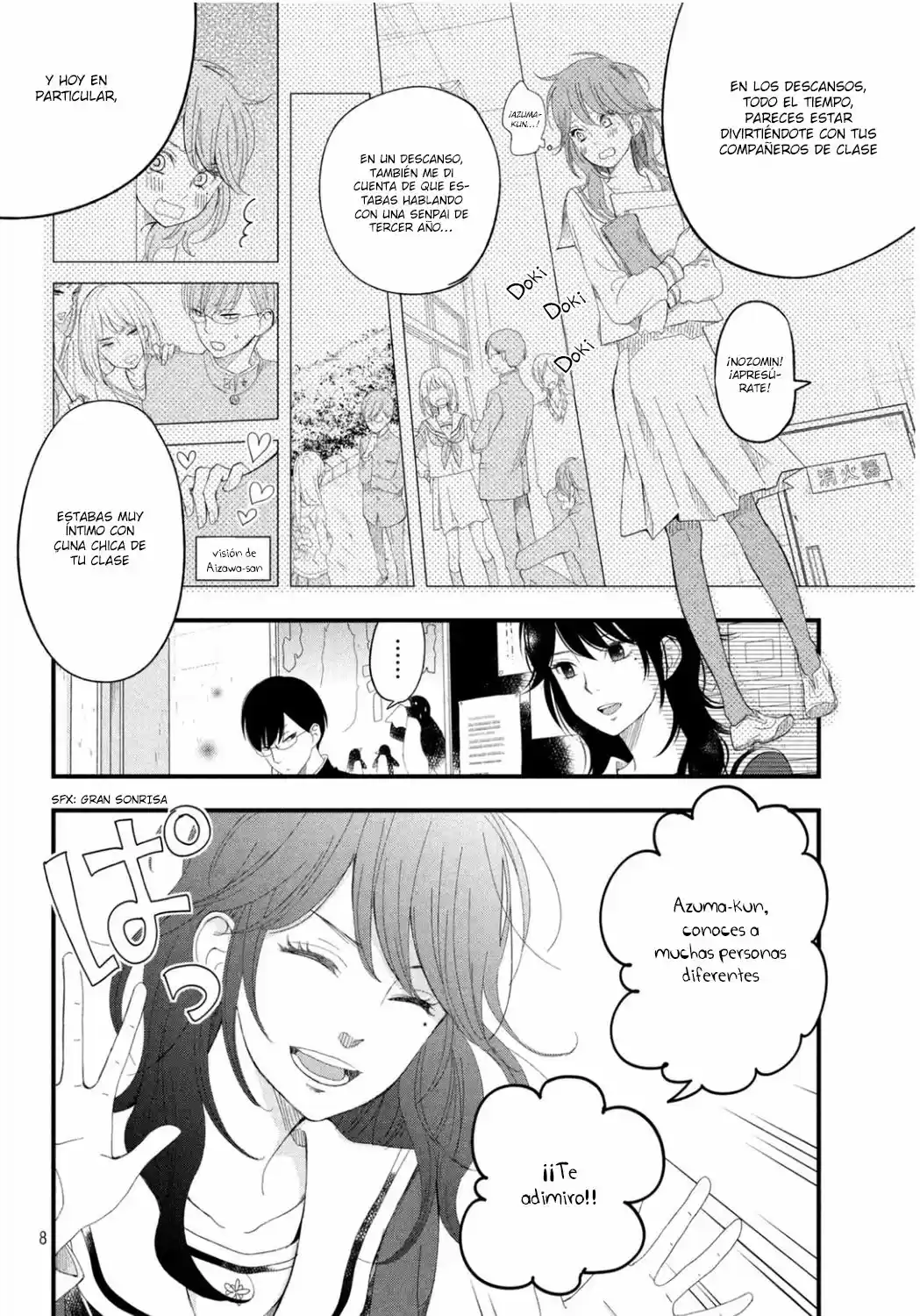 Boku To Kimi No Taisetsu Na Hanashi - Capítulo 3 - Página 9 - LectorTMOo