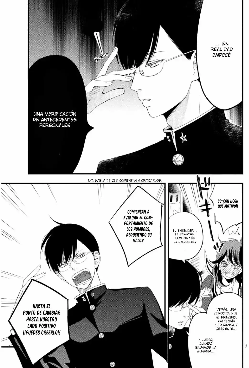 Boku To Kimi No Taisetsu Na Hanashi - Capítulo 3 - Página 10 - LectorTMOo