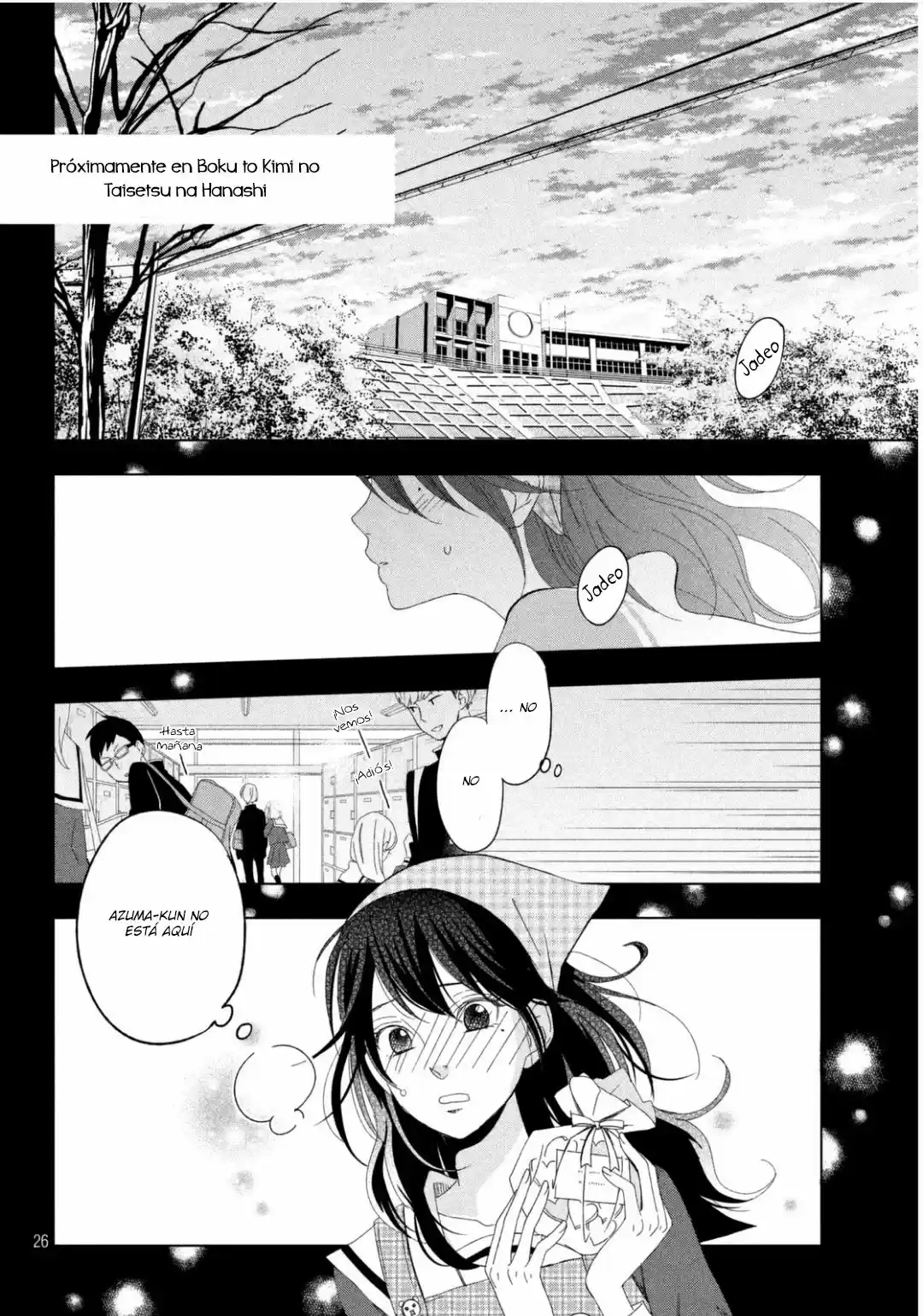 Boku To Kimi No Taisetsu Na Hanashi - Capítulo 3 - Página 23 - LectorTMOo