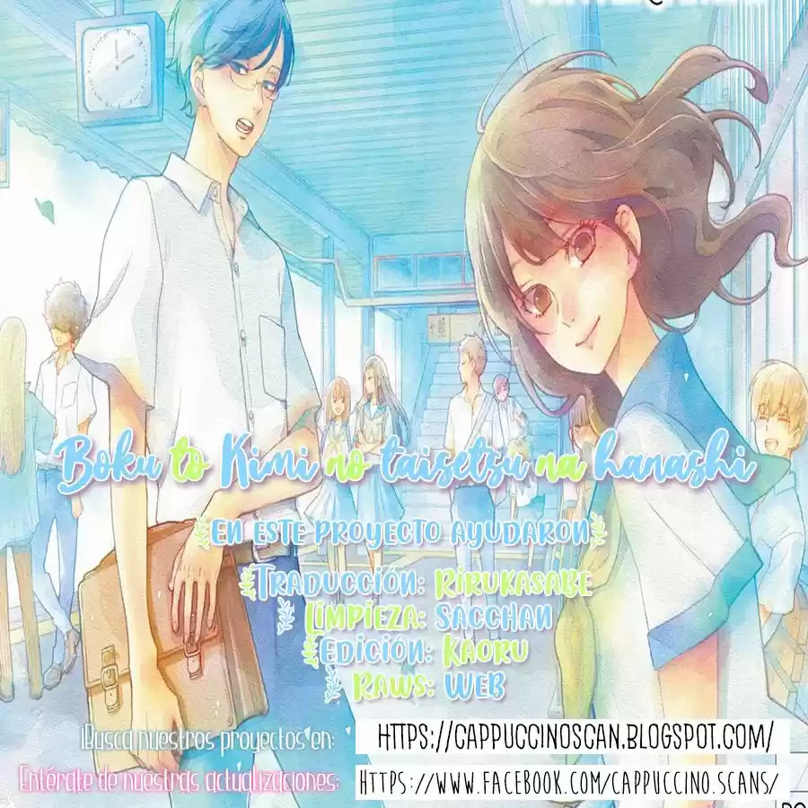 Boku To Kimi No Taisetsu Na Hanashi - Capítulo 32 - Página 2 - LectorTMOo